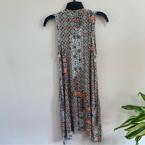 Anthropologie Maeve Lilt Swing Dress with High Neck and Pockets - Picture 6 of 12